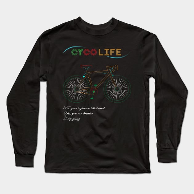 Amazing CYCO (CYCLE) LIFE Long Sleeve T-Shirt by mjhejazy